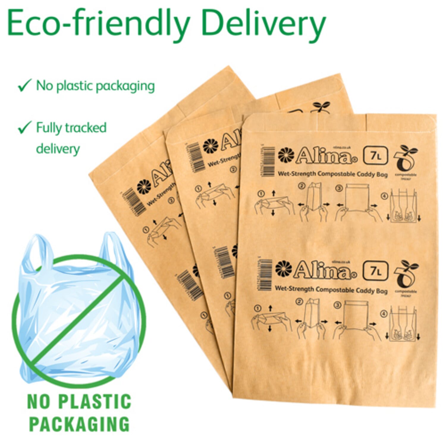 AirBox® Set, Kitchen Caddy & compostable Paper Bags