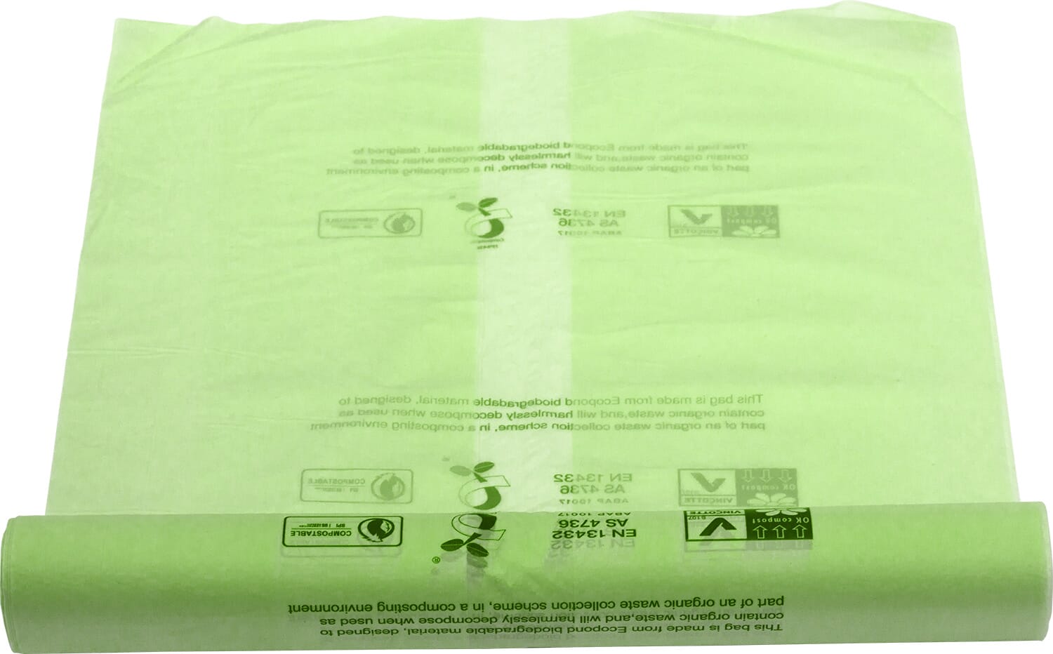 Alina 50 x 25L Compostable Paper Pedal Bin Bag/Food Box Liner/Biodegradable 25 