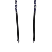 Rubber & Solid PVC Braces with Black Solid PVC 1
