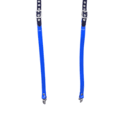 Rubber & Solid PVC Braces with Blue Solid PVC 1