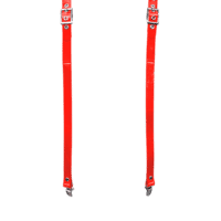 Solid PVC Braces with Red Solid PVC 1