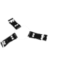 Solid PVC & Clear PVC Y Style Harness with Black Solid PVC 1